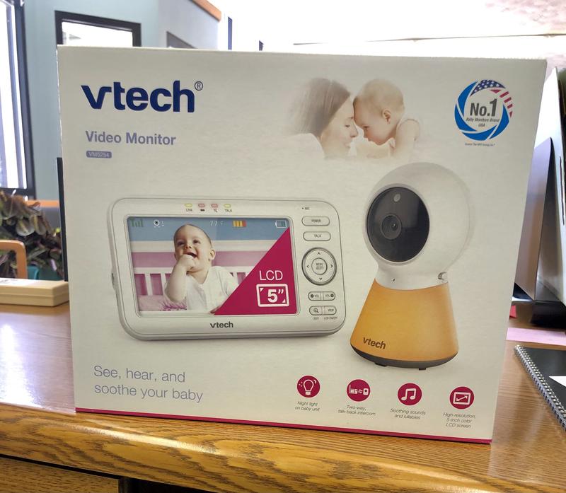 VTech 5 Video Baby Monitor w/Adaptive Night Light White VM5254 - Best Buy