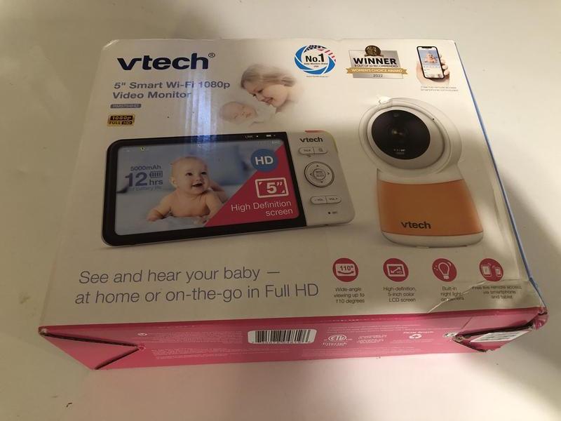 VTech 2 Camera 5 Smart Wi-Fi 1080p Pan & Tilt Video Monitor