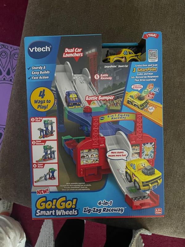 VTech Go! Go! Smart Wheels 4-in-1 Zig-Zag Raceway - English