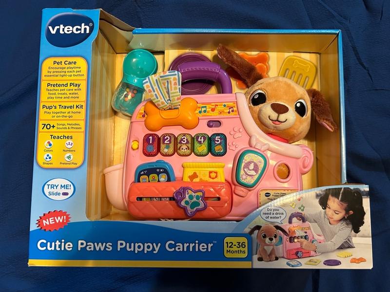 VTech Cutie Paws Puppy Carrier French Edition Toys R Us Canada