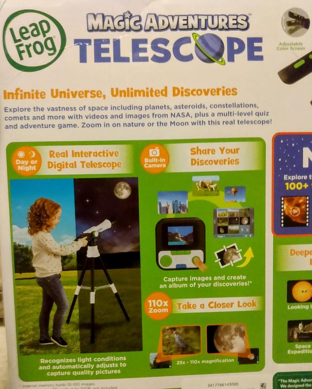 LeapFrog Magic Adventures Telescope Selected as Esteemed Toy of