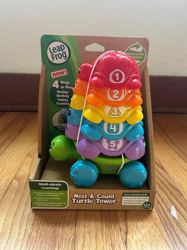 LeapFrog Nest Count Turtle Tower Bilingual English French Toys R Us Canada