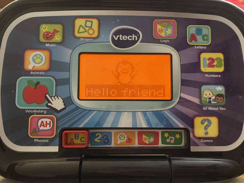 Kiddies laptop at store toys r us