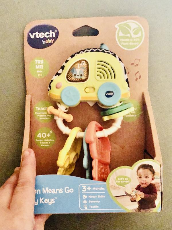 VTech® Green Means Go Baby Keys™ Teether Toy for Babies and Toddlers