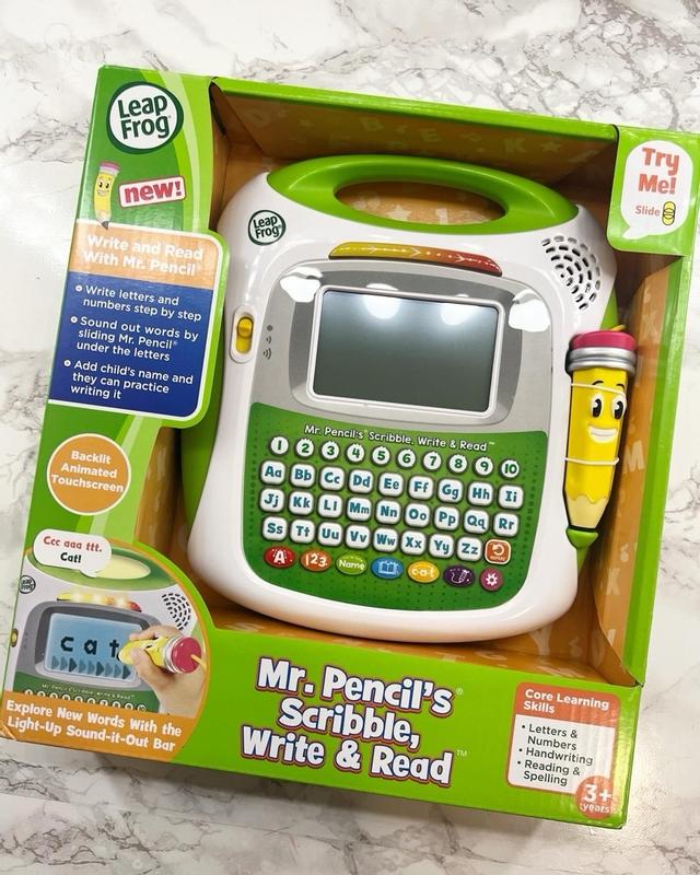 Leapfrog Leapster MR PENCIL'S LEARN TO DRAW & WRITE -- Works with