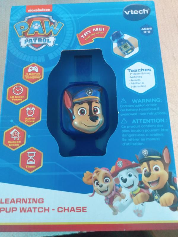 VTech PAW Patrol Learning Pup Watch - Marshall - French Edition
