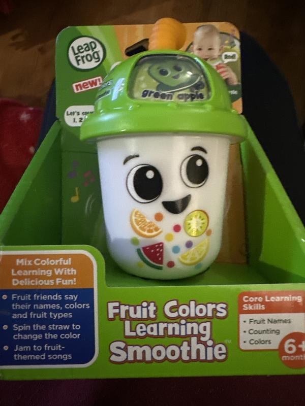 LeapFrog® Fruit Colors Learning Smoothie™ Colorful Cup With Teether Toy  Straw 