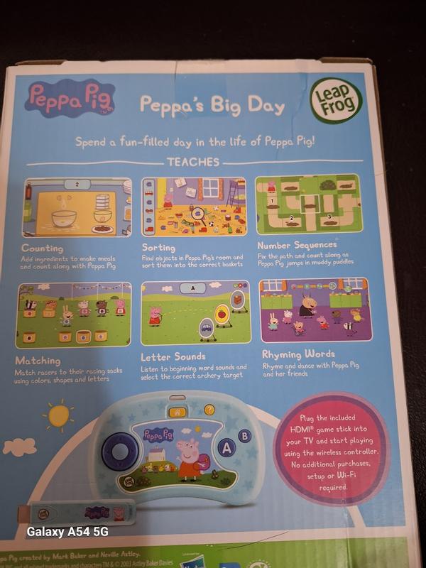 LeapFrog Peppa Pig Peppa's Big Day - English Edition | Toys