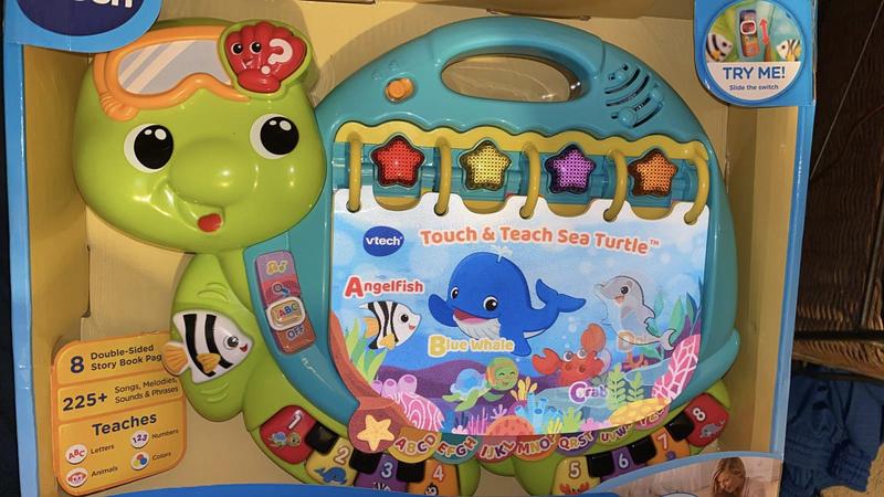 Vtech Toys Touch and Teach Sea Turtle