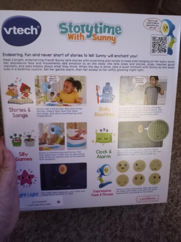 VTech Storytime with Sunny Interactive Friend and 4 Activity Disks