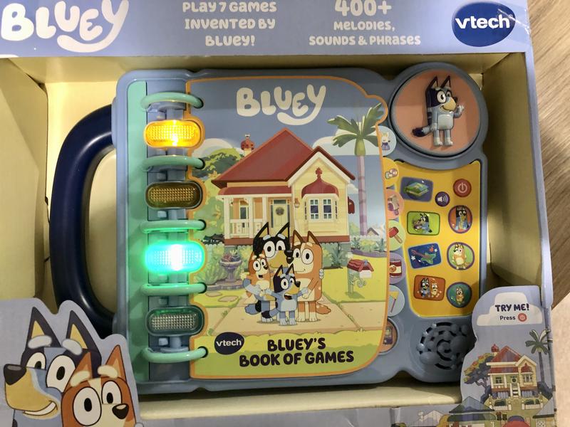 VTech Bluey Bluey's Book of Games, Ages 3-6 | Canadian Tire