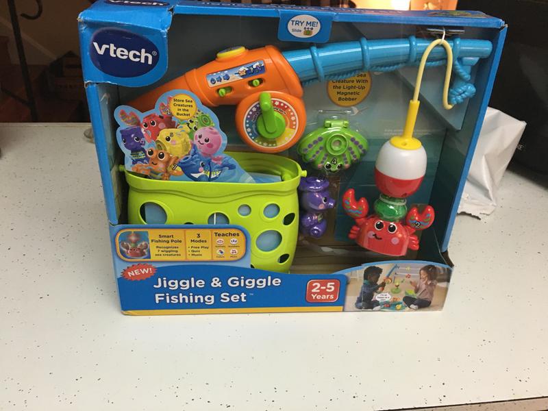 VTech Jiggle & Giggle Fishing Set - English Version