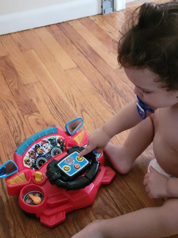 Enjoys pushing all the buttons