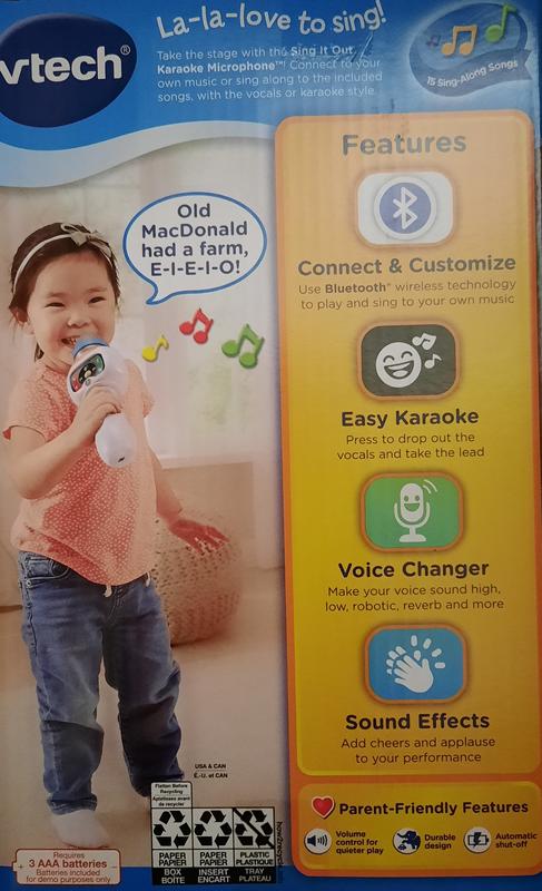 VTech® Sing It Out Karaoke Microphone™ with Wireless Connectivity