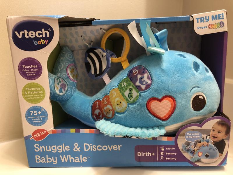 VTech Snuggle and Discover Baby Whale - English Edition