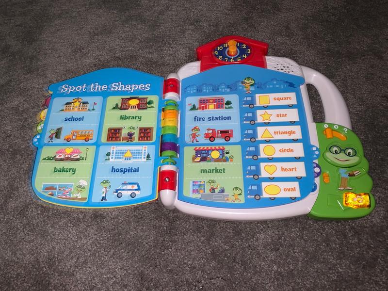LeapFrog Tad's Get Ready for School Book - English Edition | Toys