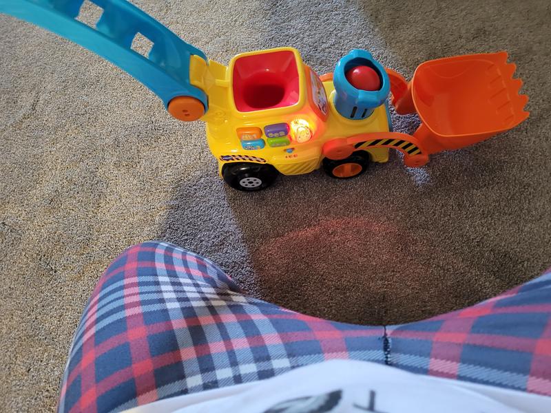 Top view of the toy
