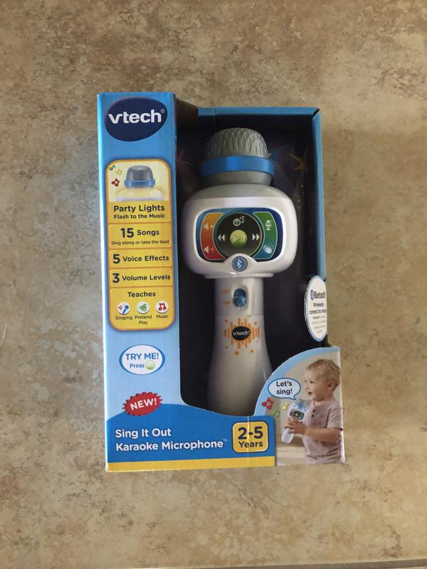 VTech Sing It Out Karaoke Microphone With Wireless Connectivity, (Handable  Type)