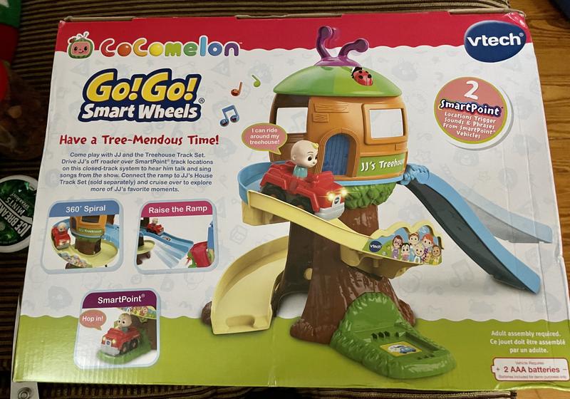 JJ's Treehouse Track Playset with Vehicles