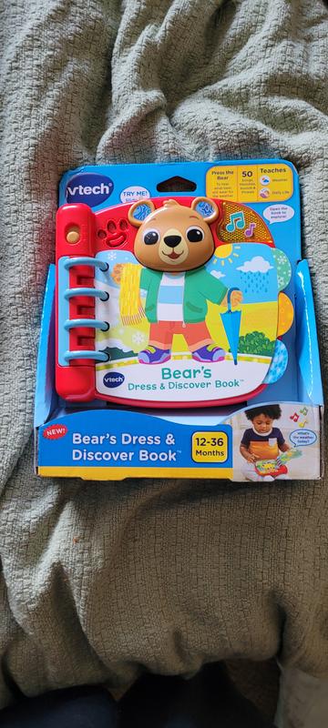 VTech Bear's Dress and Discover Book - English Edition | Toys R Us