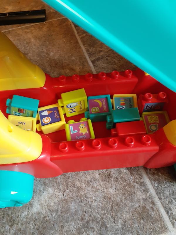 Cool section to stack the blocks