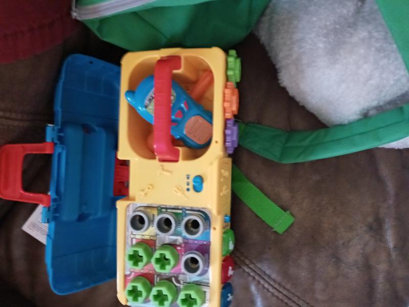 It comes with a little toy phone