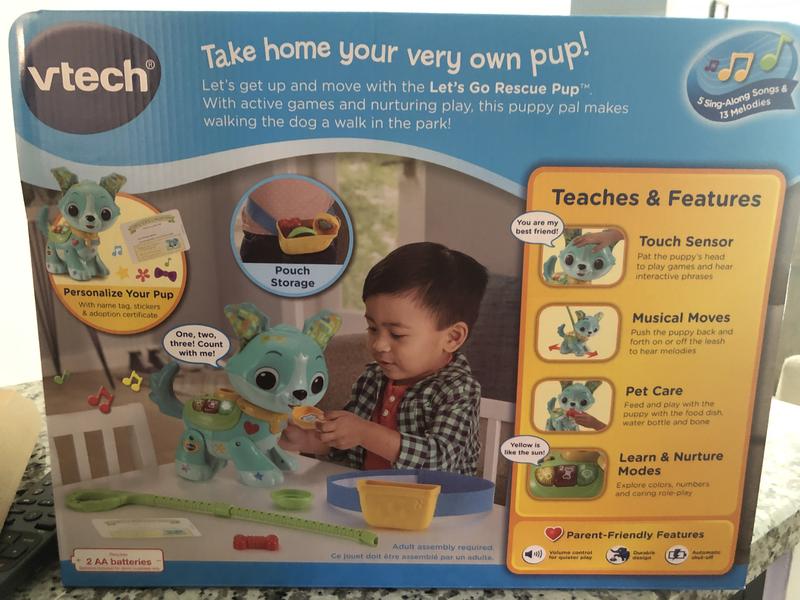 Paw Patrol Watch VTech Let's Go Rescue Pup, Hobbies Toys, Toys