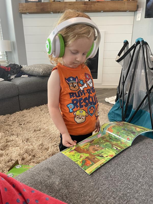 Kid in headphones