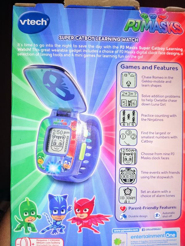 VTech PJ Masks La montre interactive de Gluglu - version française 