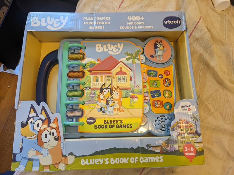VTech Bluey's Book of Games サウンド 絵本 VTech? Bluey Bluey's Book of Games by Vtech | Barnes & Noble®