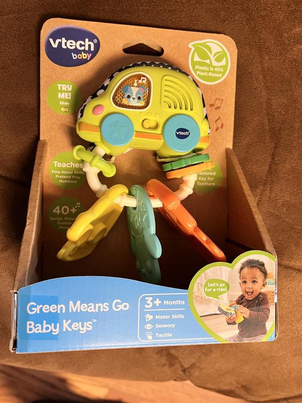 VTech® Green Means Go Baby Keys™ Teether Toy for Babies and Toddlers