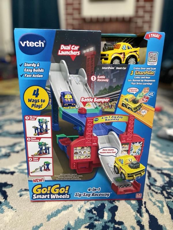 VTech Go! Go! Smart Wheels 4-in-1 Zig-Zag Raceway - English