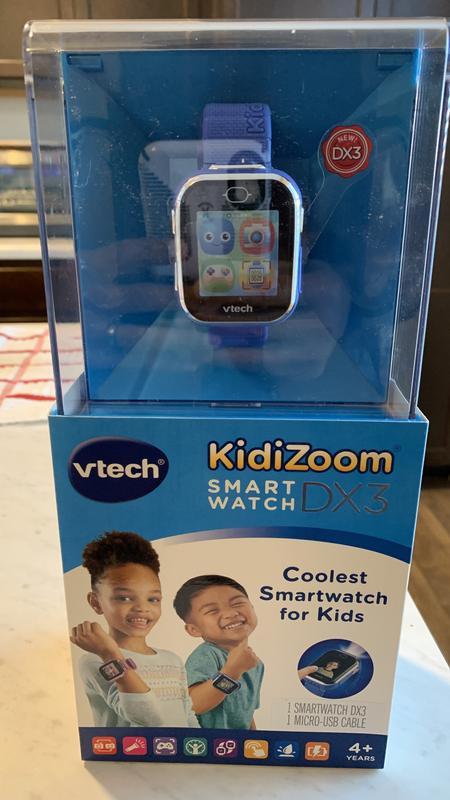 New, VTECH KIDIZOOM DX 3,Smartwatch for Kids includes micro-USB cable