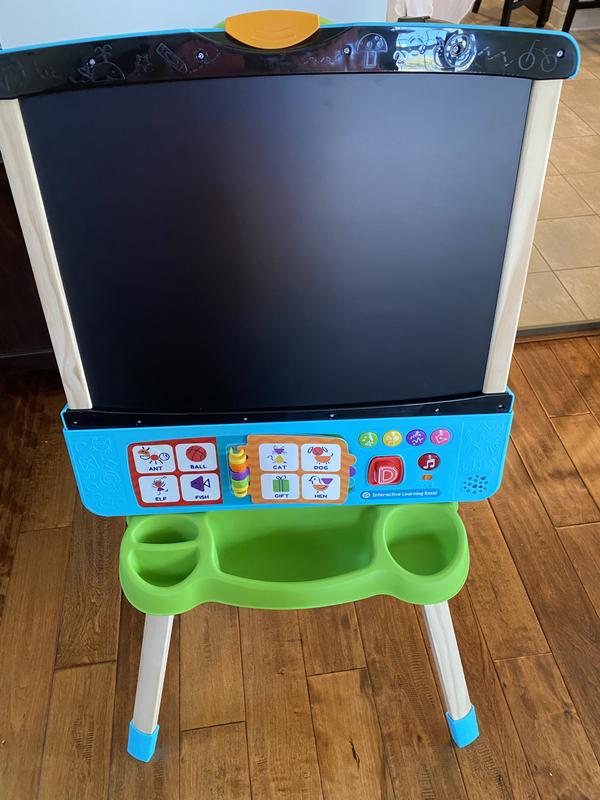 Blackboard side - comes with chalk!