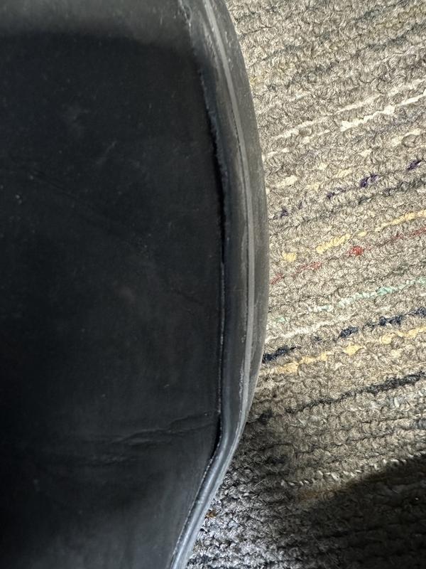 Leather delaminating from the rubber sole