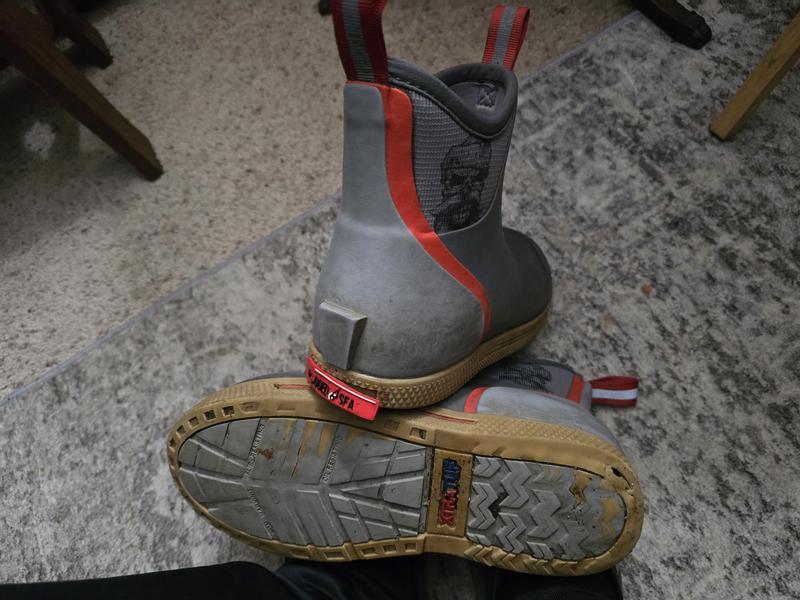 thumbnail image 2 of XTRATUF Men's Wheelhouse Rain Boot - Commercial Grade Ankle Deck Boot With Oil-Resistant Sole 2 of 10