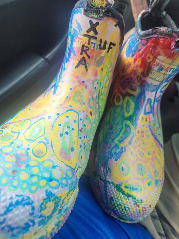 they were all white at first