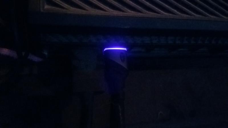 Purple glow LED hdmi cable