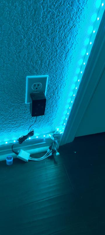 Monster 78-in Usb Plug-in LED Under Cabinet Strip Light with Remote in the Under  Cabinet Lights department at