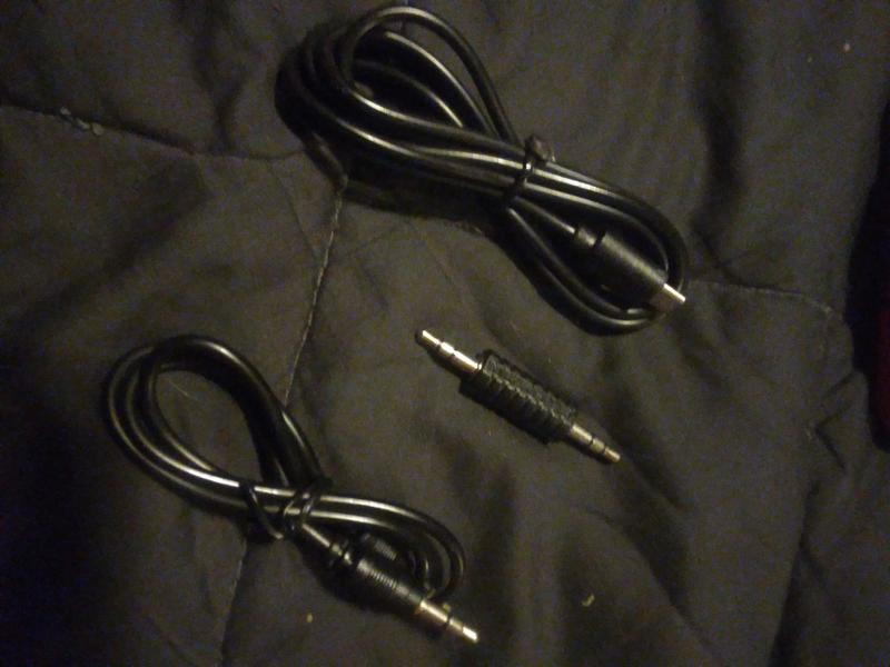 Micro USB cables & charger cord & Aux -in