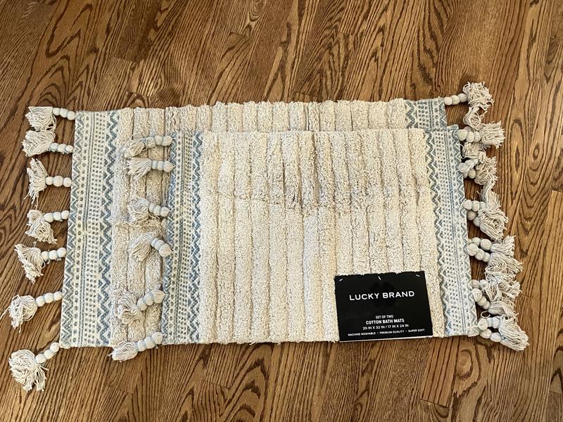 Lucky Brand Bathroom Mat Set