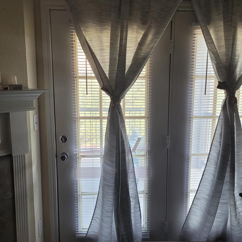 Nautica® Caspian Light Filtering Window Curtain Panels (Set of 2