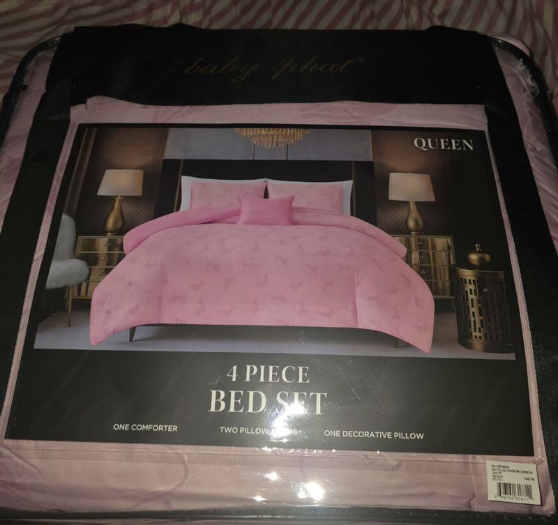 Baby Phat Logo Cat Reversible Comforter Sets - Macy's