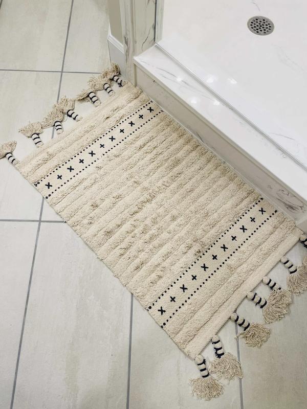 Our New Bath Rug Looks So Cute!