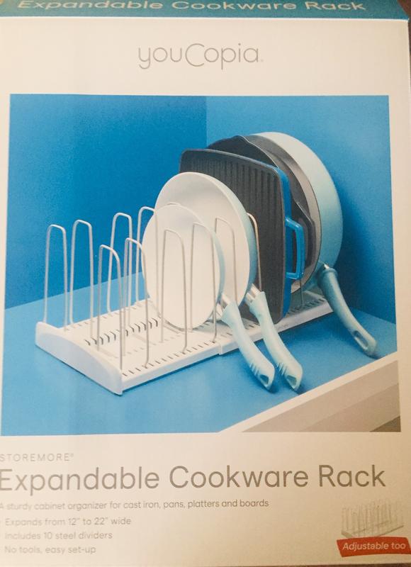 YouCopia StoreMore Expandable Pan and Lid Rack