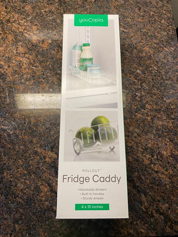 YouCopia RollOut Fridge Caddy w/ Soft-Spinning Wheels - 9 Wide (FREE  SHIPPING)