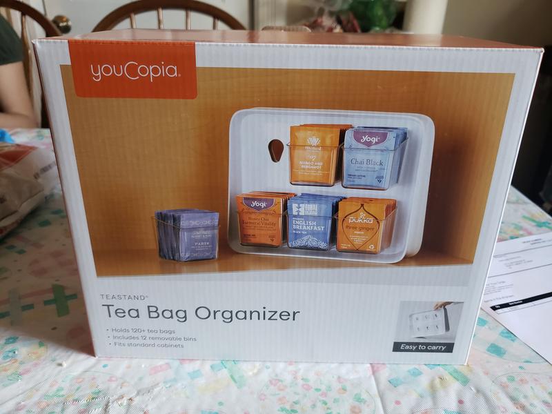 YouCopia TeaStand 80 Tea Bag Organizer