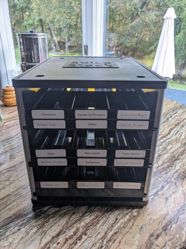 Old spice rack from years ago