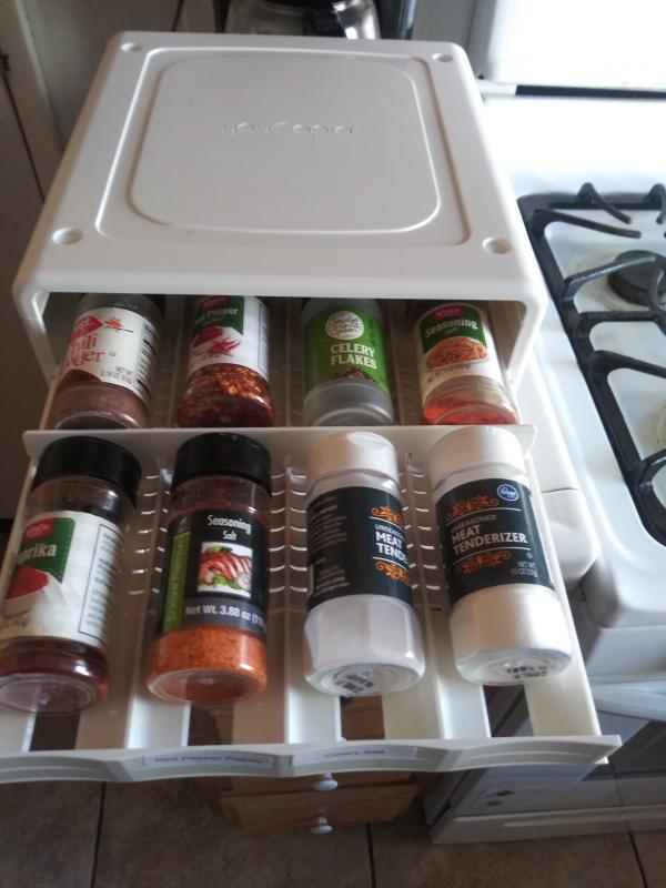 Organizador de especias ajustable SpiceStack®