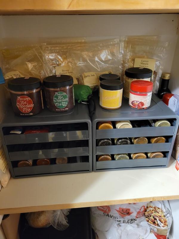 YouCopia Chef's Edition SpiceStack 30-Bottle Spice Organizer with